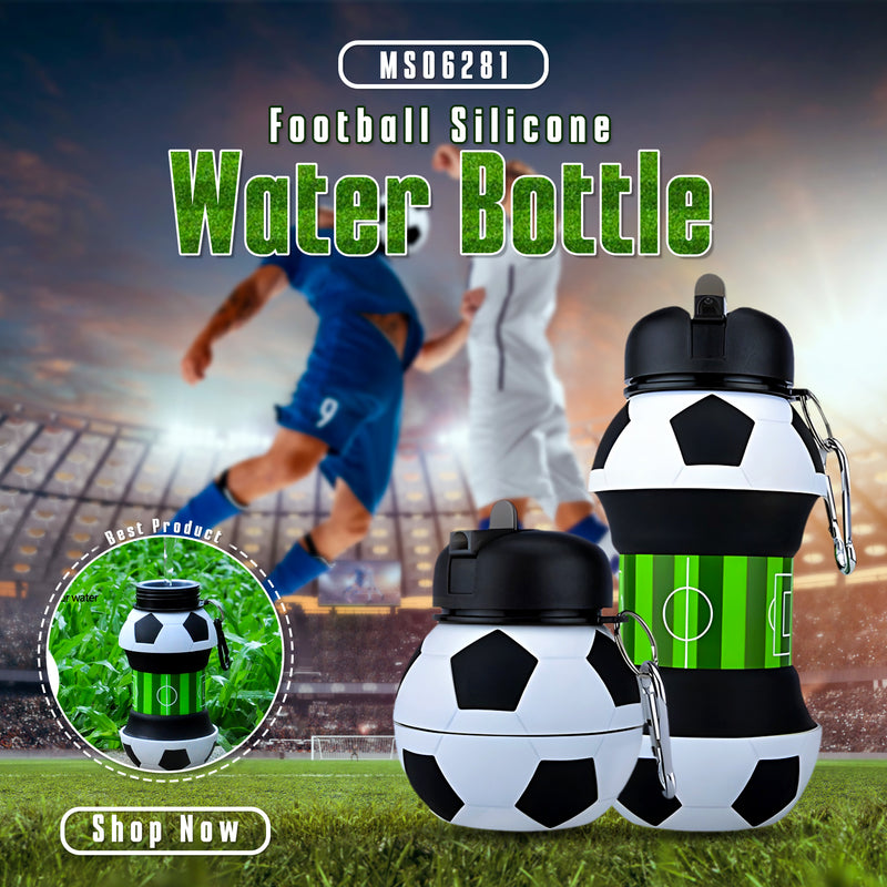 MS06281 Football/basketball Silicone Water Bottle