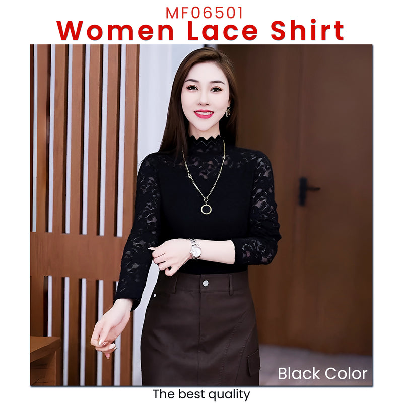 MF06501 Women Lace shirt