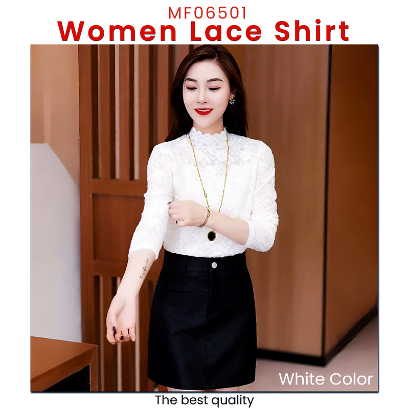 MF06501 Women Lace shirt