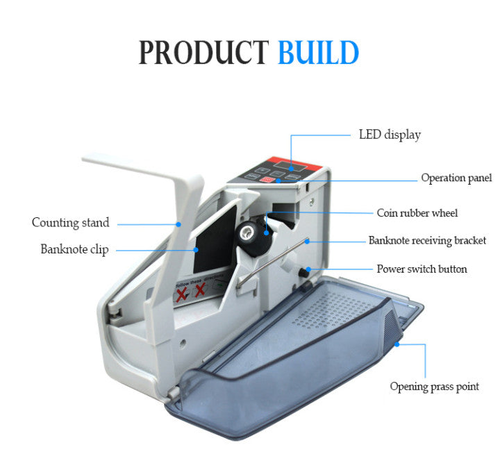 ME05872 Mini banknote counting machine