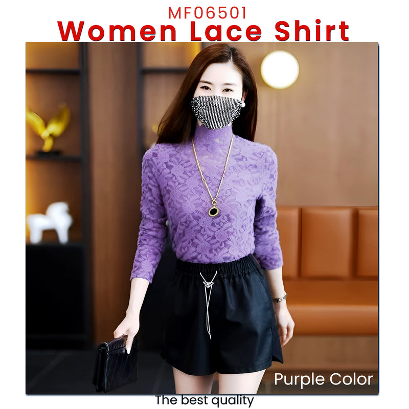 MF06501 Women Lace shirt