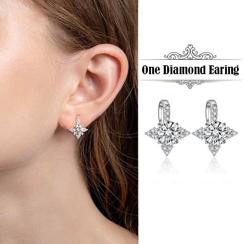 MJ06378 One Diamond Earing