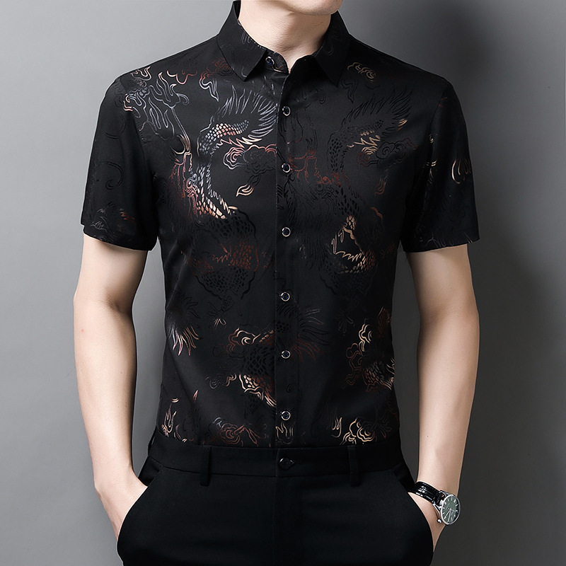 MF06189 Luxury Dragon Shirt