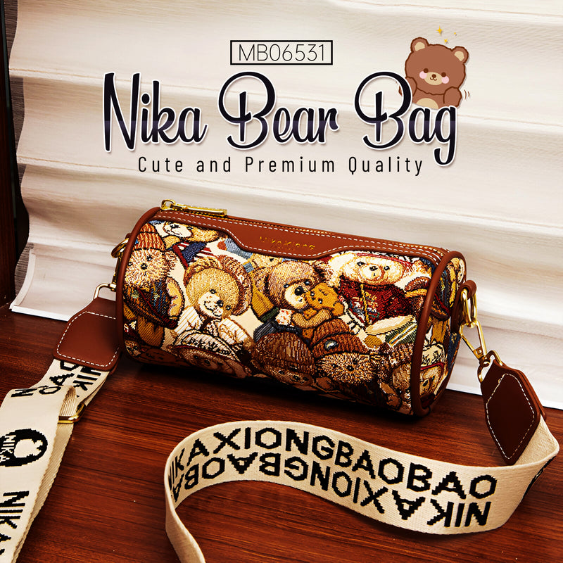 MB06531 Nika Bear Bag