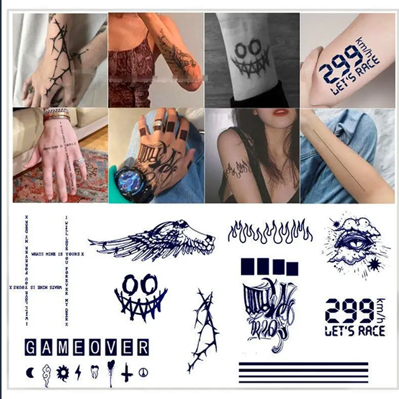 MF04232 Waterproof Tatoo Sticker