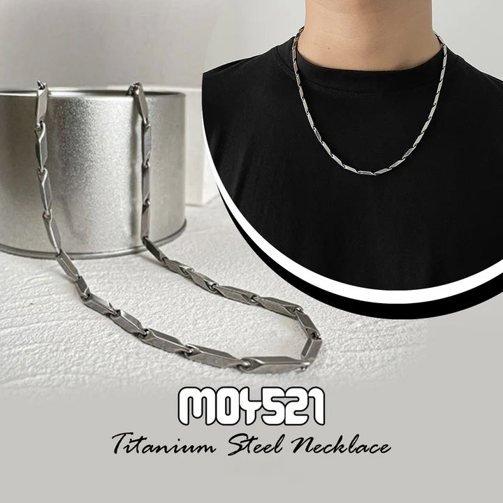 MJ04521 Korean Style Titanium Steel ဆွဲကြိုး