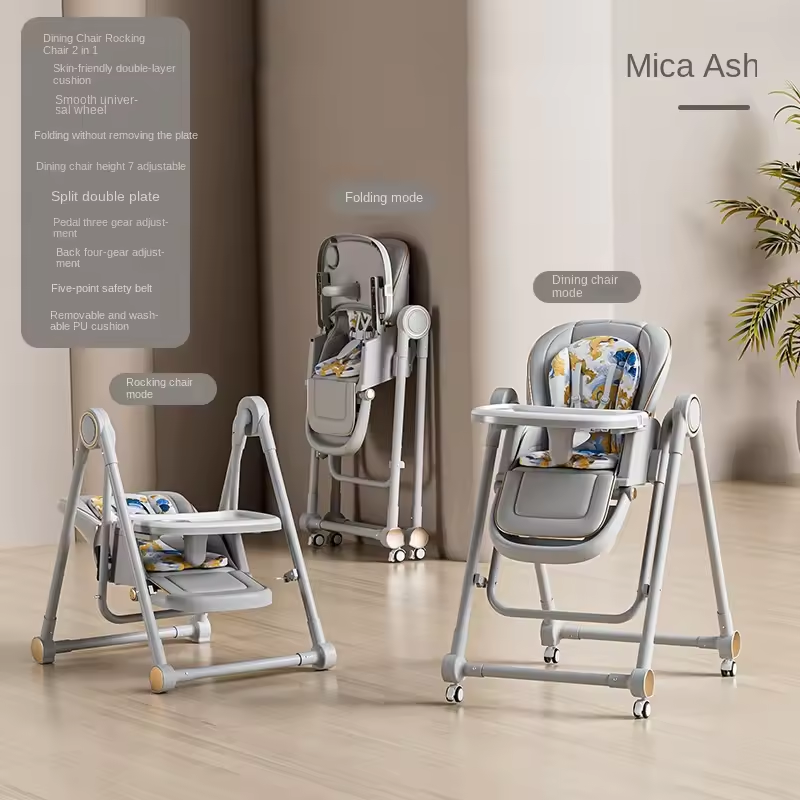 MK06273 Multi-purpose leather Baby chair