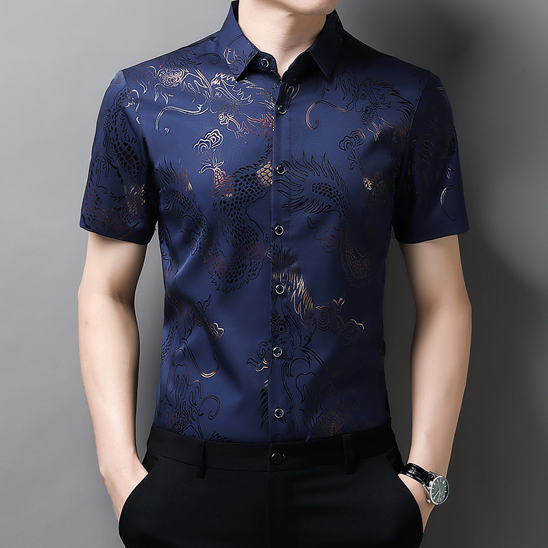 MF06189 Luxury Dragon Shirt