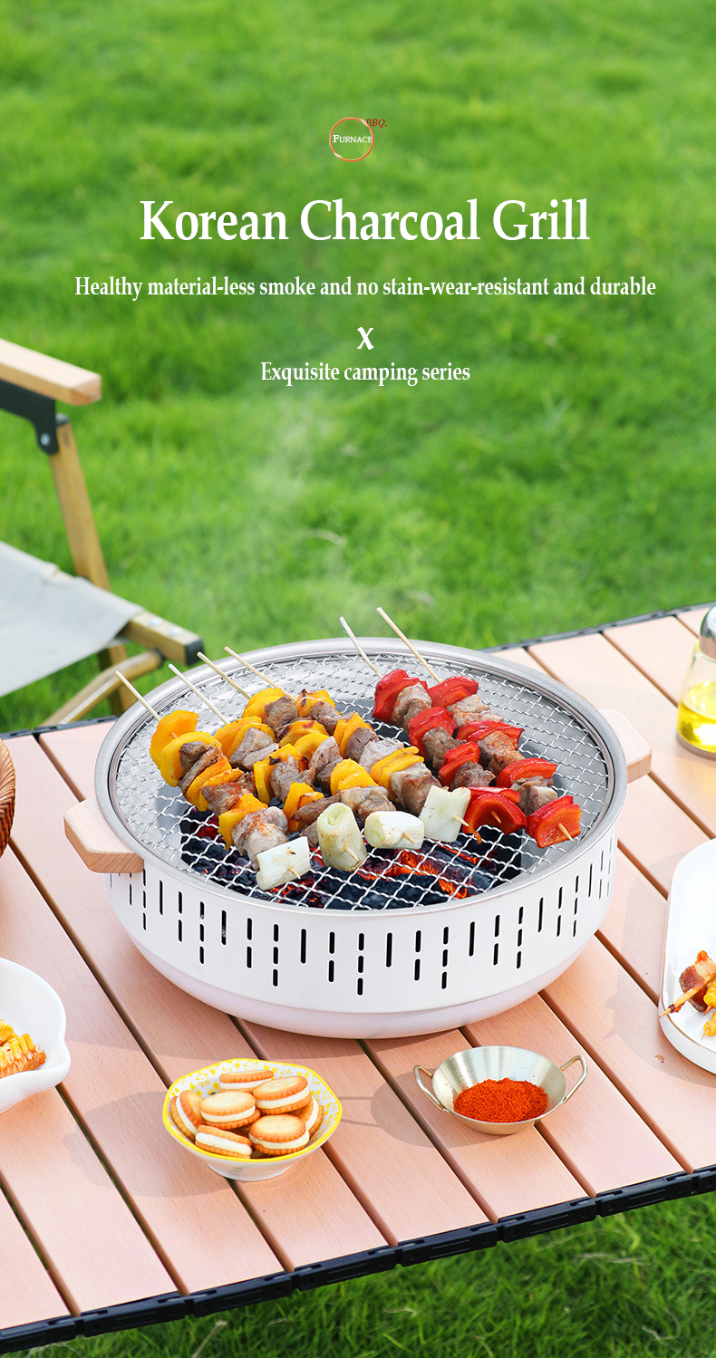 MH05896  Multifunctional charcoal grill