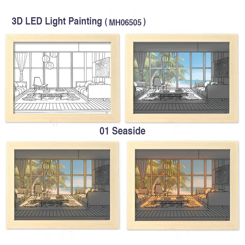 MH06505 3D LED Light Painting