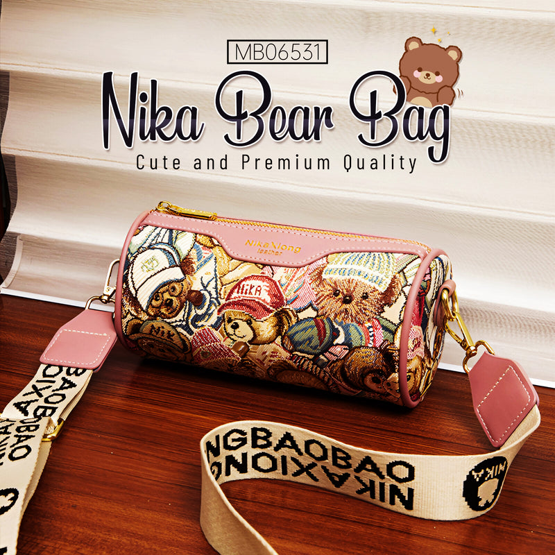 MB06531 Nika Bear Bag