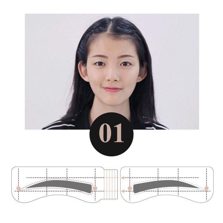 MC01635 Eyebrows Sticker