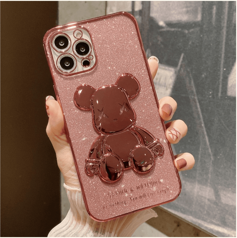 MM00817 ဝက်ဝံ ပုံလေးနဲ့ချစ်စရာ Phone Cover