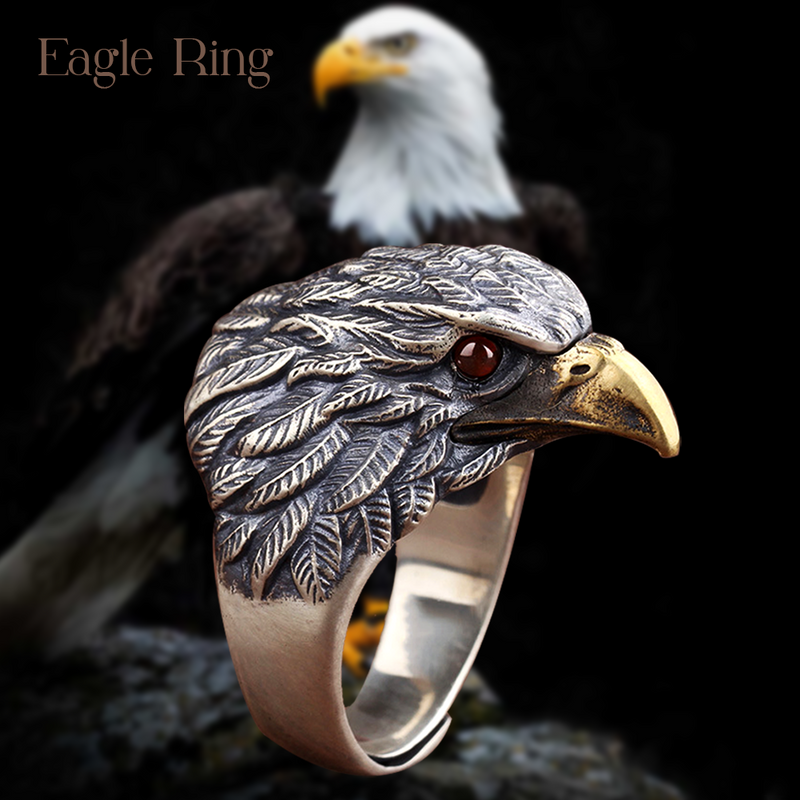 MJ02975 Eagle Ring